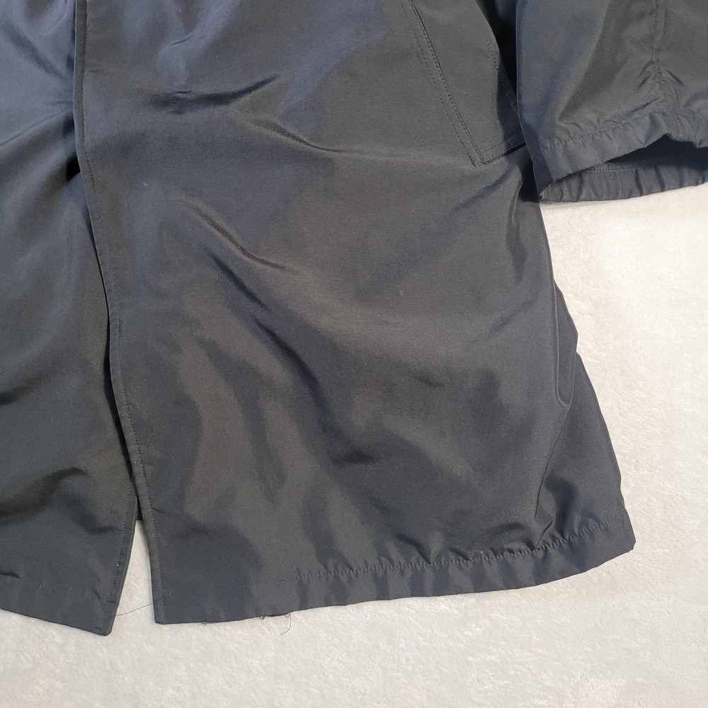 Vintage Gap Coat Mens XL Gray Insulated Button Front Raincoat Lined Trench - Picture 5 of 16